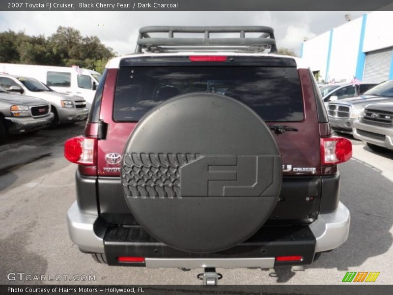 Black Cherry Pearl / Dark Charcoal 2007 Toyota FJ Cruiser