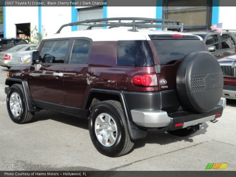 Black Cherry Pearl / Dark Charcoal 2007 Toyota FJ Cruiser