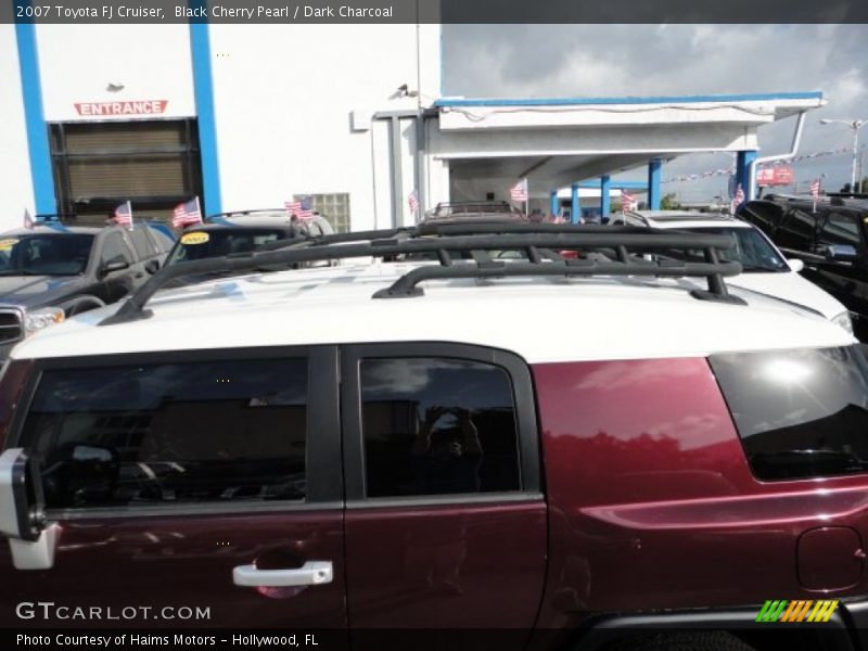 Black Cherry Pearl / Dark Charcoal 2007 Toyota FJ Cruiser