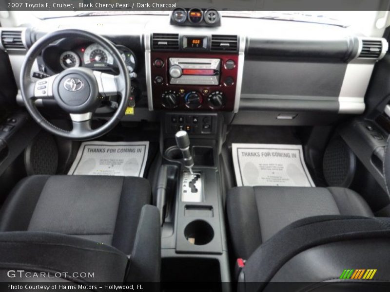 Black Cherry Pearl / Dark Charcoal 2007 Toyota FJ Cruiser