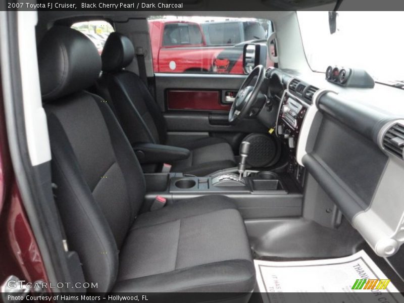 Black Cherry Pearl / Dark Charcoal 2007 Toyota FJ Cruiser