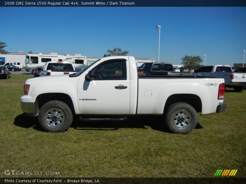  2008 Sierra 1500 Regular Cab 4x4 Summit White