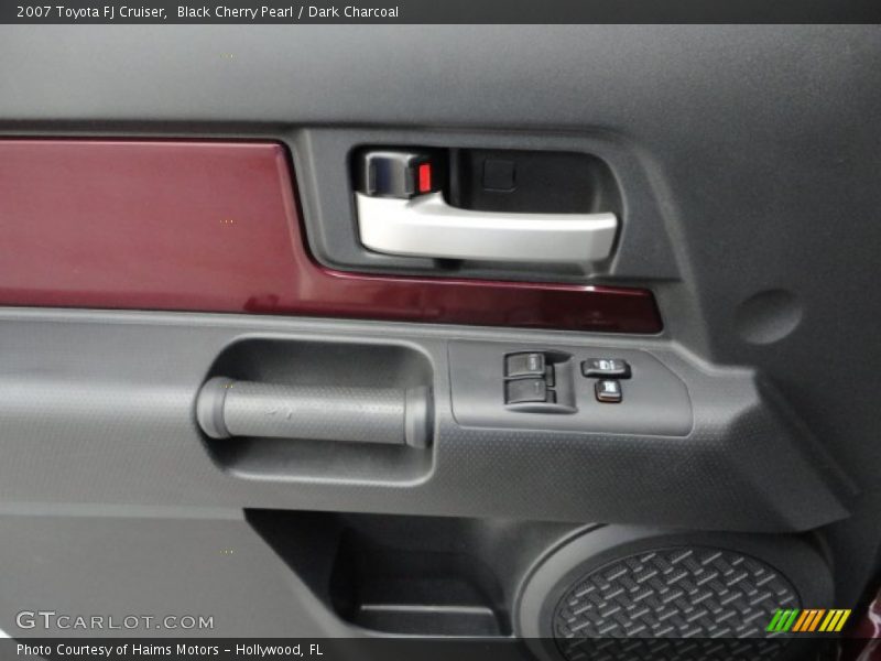 Black Cherry Pearl / Dark Charcoal 2007 Toyota FJ Cruiser