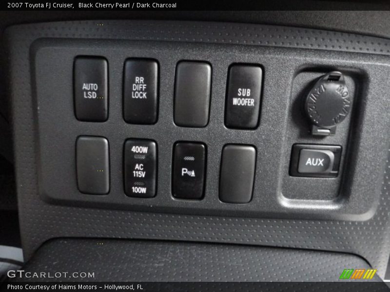 Black Cherry Pearl / Dark Charcoal 2007 Toyota FJ Cruiser