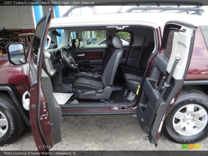 Black Cherry Pearl / Dark Charcoal 2007 Toyota FJ Cruiser
