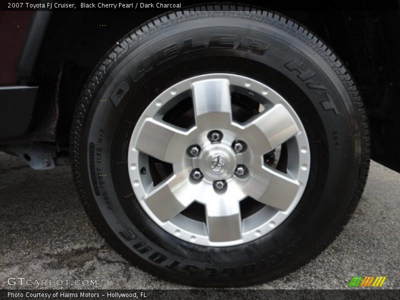 Black Cherry Pearl / Dark Charcoal 2007 Toyota FJ Cruiser