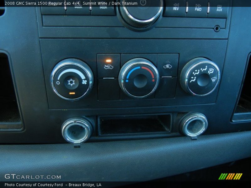 Summit White / Dark Titanium 2008 GMC Sierra 1500 Regular Cab 4x4