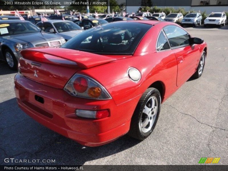 Ultra Red Pearl / Midnight 2003 Mitsubishi Eclipse GS Coupe