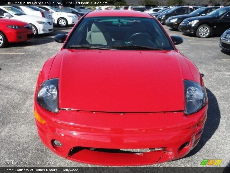 Ultra Red Pearl / Midnight 2003 Mitsubishi Eclipse GS Coupe