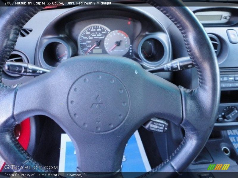 Ultra Red Pearl / Midnight 2003 Mitsubishi Eclipse GS Coupe