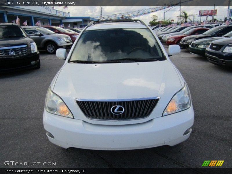 Crystal White / Ivory 2007 Lexus RX 350