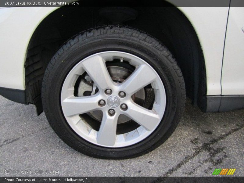 Crystal White / Ivory 2007 Lexus RX 350