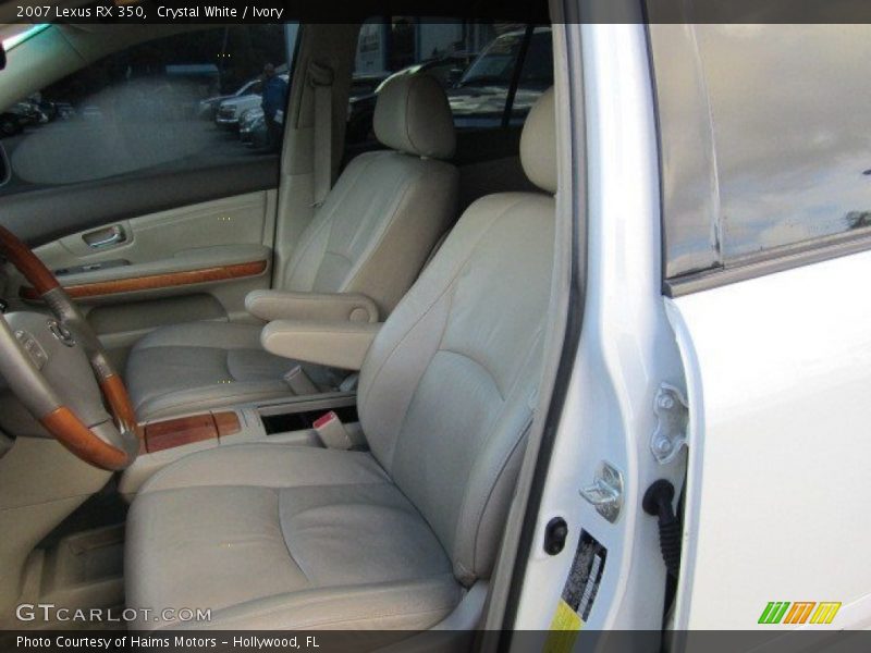 Crystal White / Ivory 2007 Lexus RX 350