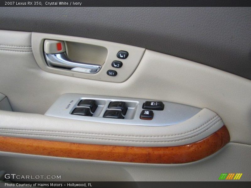 Crystal White / Ivory 2007 Lexus RX 350