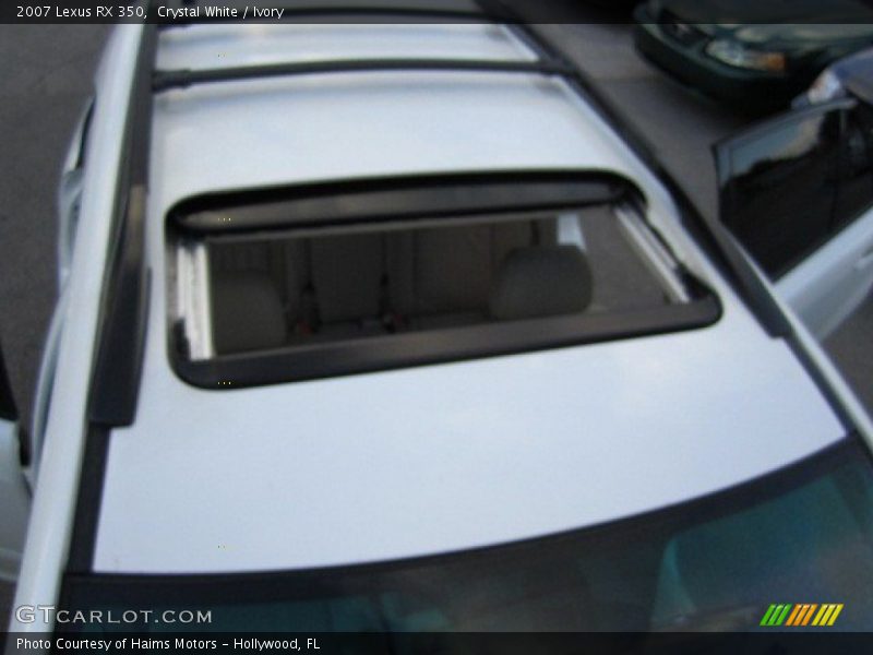 Crystal White / Ivory 2007 Lexus RX 350