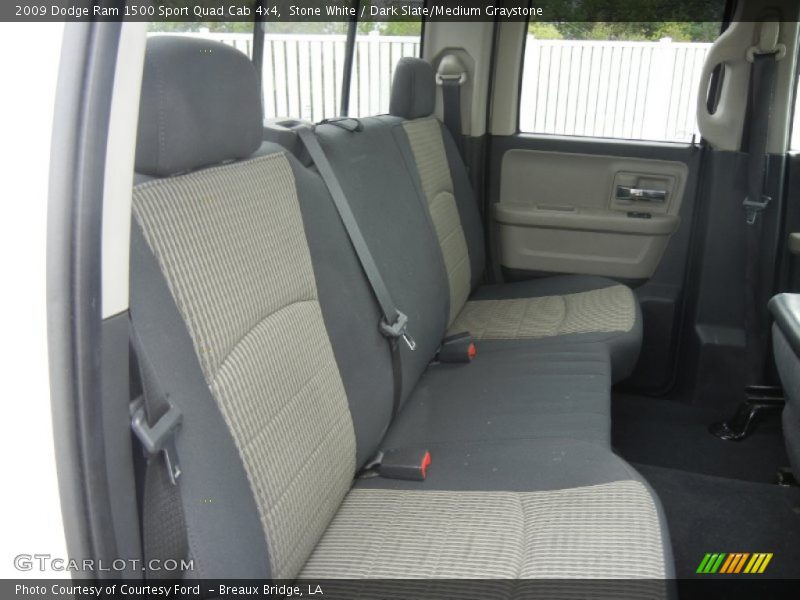 Stone White / Dark Slate/Medium Graystone 2009 Dodge Ram 1500 Sport Quad Cab 4x4