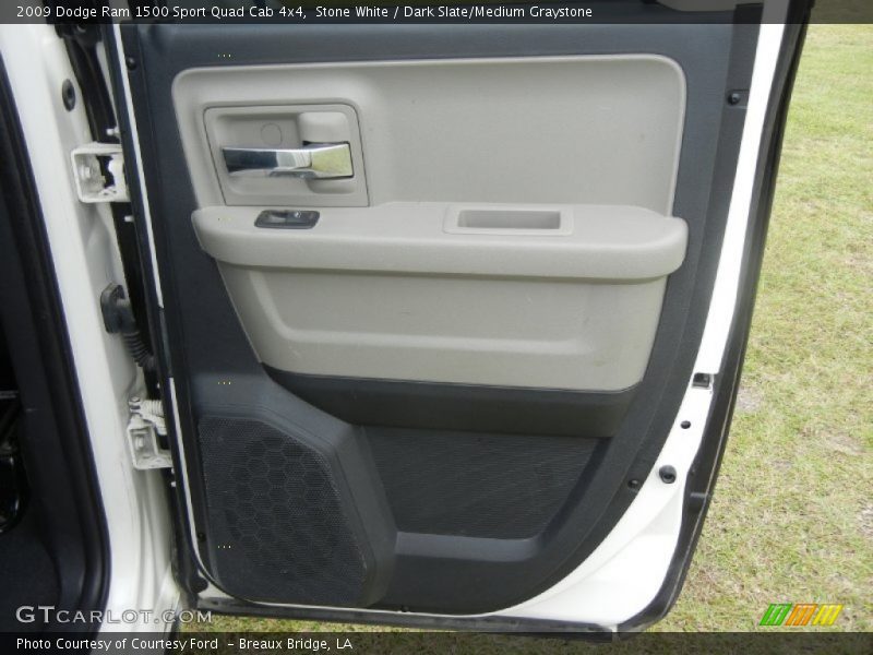 Stone White / Dark Slate/Medium Graystone 2009 Dodge Ram 1500 Sport Quad Cab 4x4