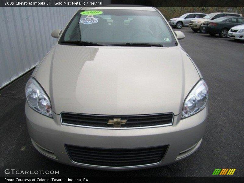 Gold Mist Metallic / Neutral 2009 Chevrolet Impala LT