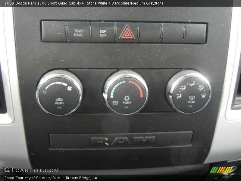 Stone White / Dark Slate/Medium Graystone 2009 Dodge Ram 1500 Sport Quad Cab 4x4