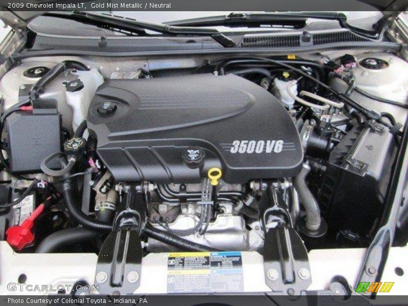 Gold Mist Metallic / Neutral 2009 Chevrolet Impala LT