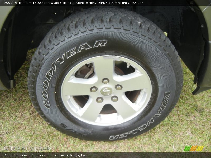Stone White / Dark Slate/Medium Graystone 2009 Dodge Ram 1500 Sport Quad Cab 4x4