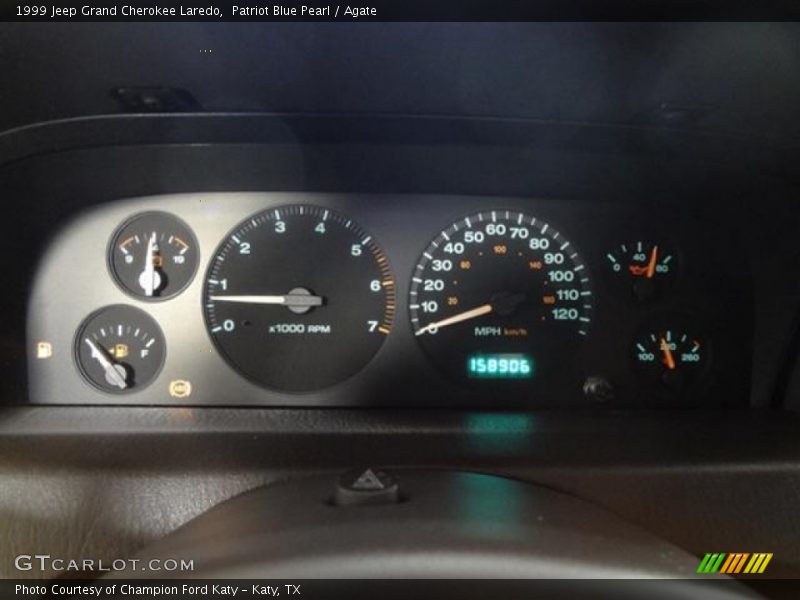 Patriot Blue Pearl / Agate 1999 Jeep Grand Cherokee Laredo