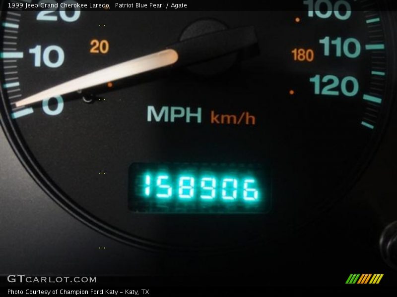 Patriot Blue Pearl / Agate 1999 Jeep Grand Cherokee Laredo