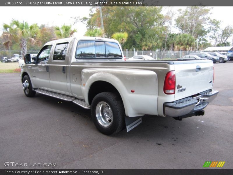 Arizona Beige Metallic / Tan 2006 Ford F350 Super Duty Lariat Crew Cab Dually