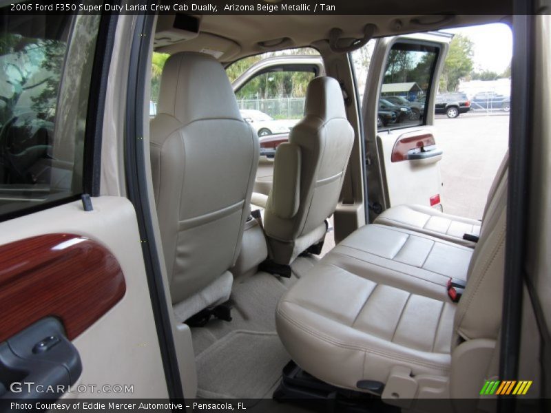  2006 F350 Super Duty Lariat Crew Cab Dually Tan Interior