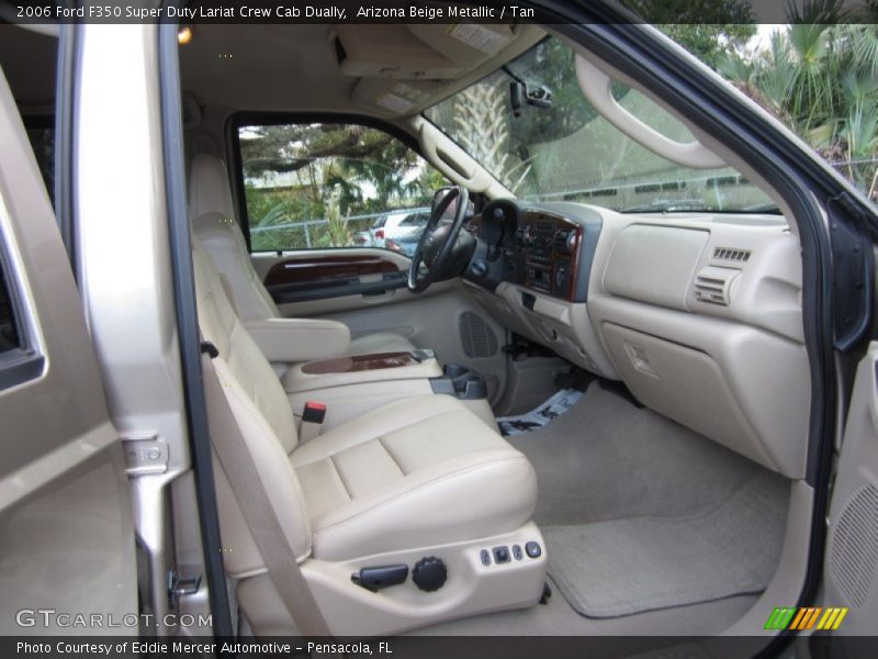  2006 F350 Super Duty Lariat Crew Cab Dually Tan Interior
