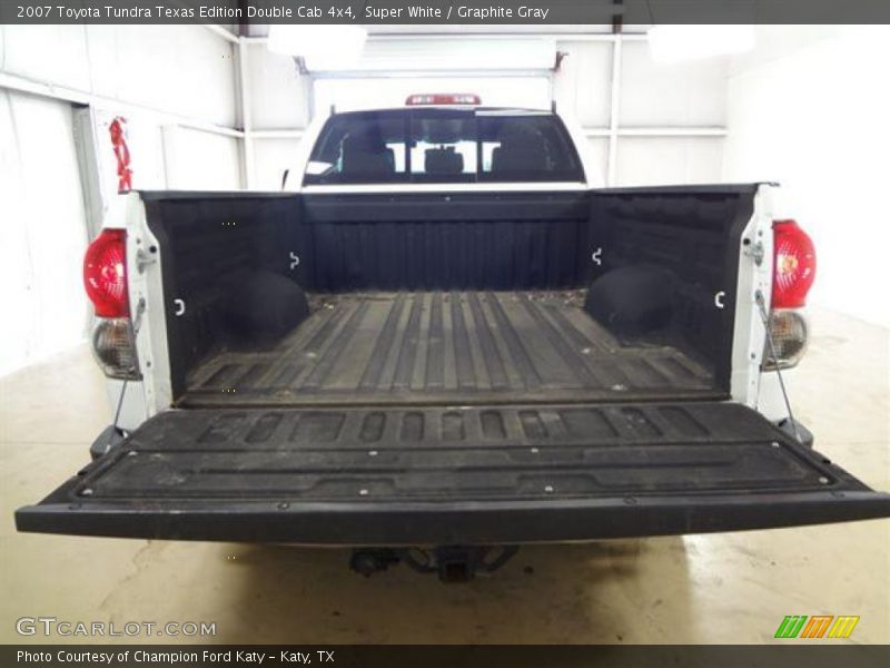 Super White / Graphite Gray 2007 Toyota Tundra Texas Edition Double Cab 4x4