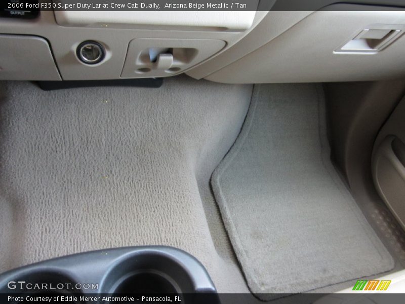 Arizona Beige Metallic / Tan 2006 Ford F350 Super Duty Lariat Crew Cab Dually