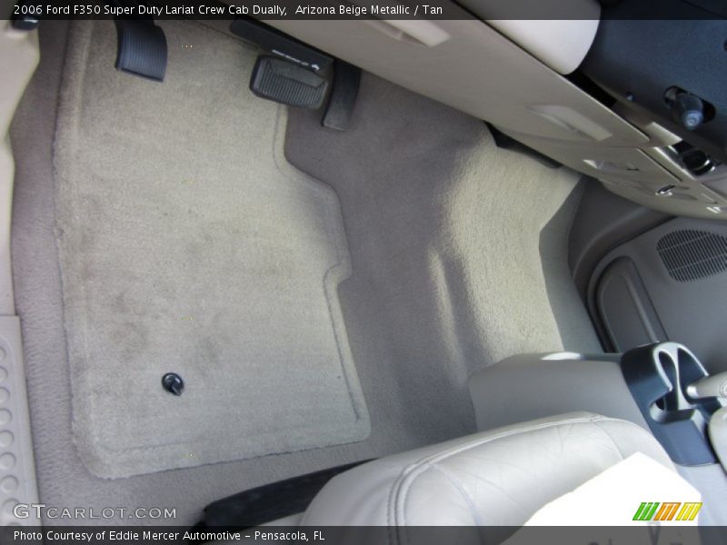 Arizona Beige Metallic / Tan 2006 Ford F350 Super Duty Lariat Crew Cab Dually