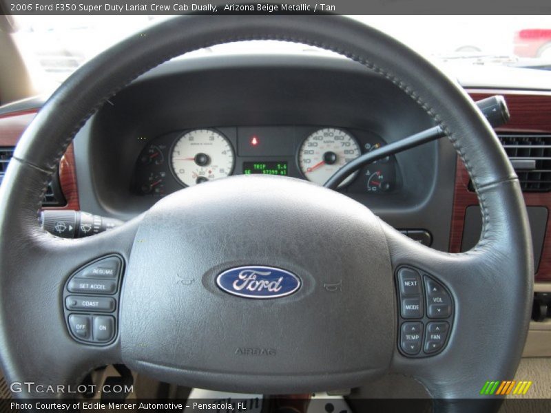 Arizona Beige Metallic / Tan 2006 Ford F350 Super Duty Lariat Crew Cab Dually
