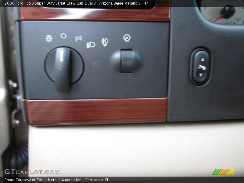 Arizona Beige Metallic / Tan 2006 Ford F350 Super Duty Lariat Crew Cab Dually