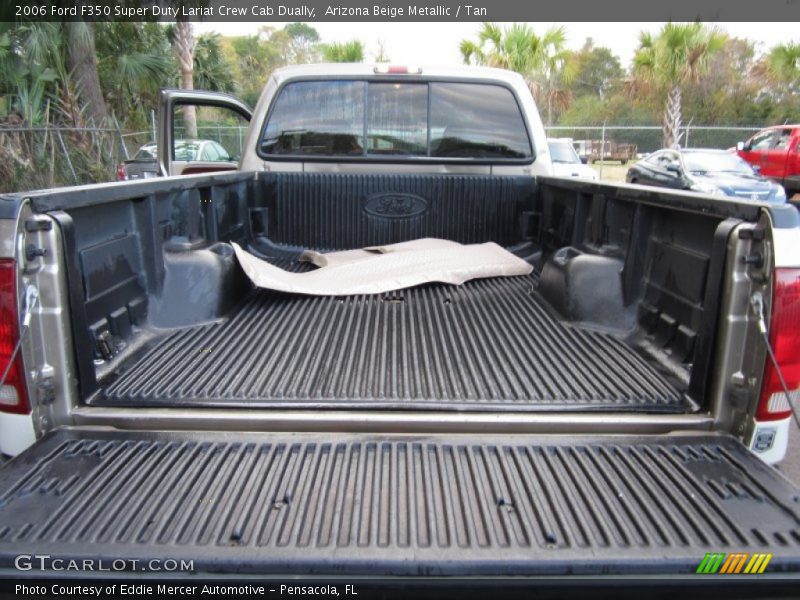 Arizona Beige Metallic / Tan 2006 Ford F350 Super Duty Lariat Crew Cab Dually