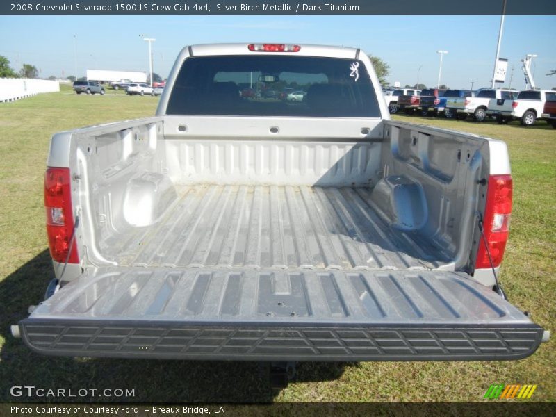 Silver Birch Metallic / Dark Titanium 2008 Chevrolet Silverado 1500 LS Crew Cab 4x4