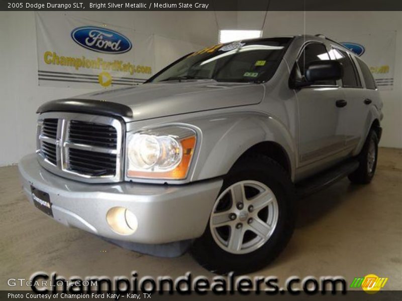 Bright Silver Metallic / Medium Slate Gray 2005 Dodge Durango SLT