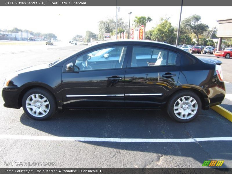 Super Black / Charcoal 2011 Nissan Sentra 2.0