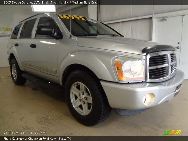 Bright Silver Metallic / Medium Slate Gray 2005 Dodge Durango SLT