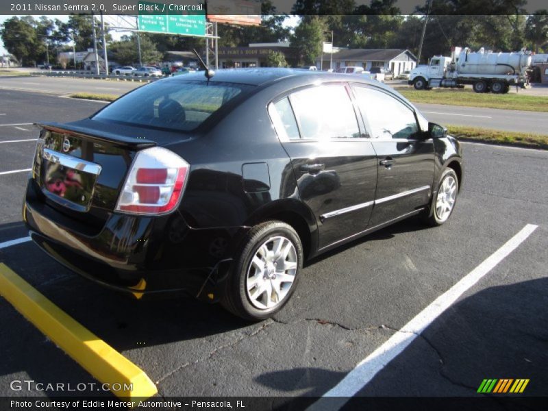 Super Black / Charcoal 2011 Nissan Sentra 2.0