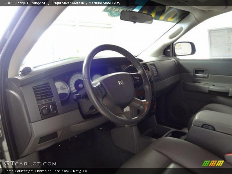 Bright Silver Metallic / Medium Slate Gray 2005 Dodge Durango SLT