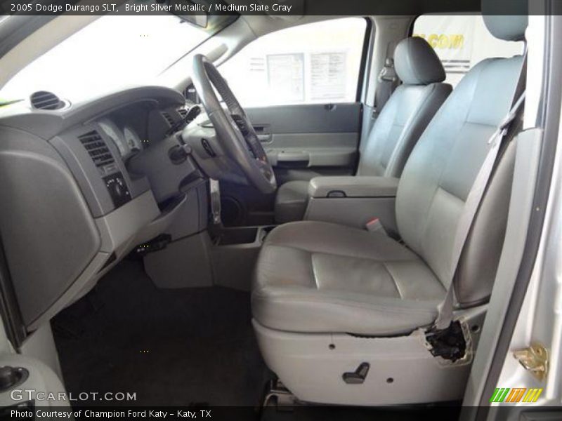 Bright Silver Metallic / Medium Slate Gray 2005 Dodge Durango SLT