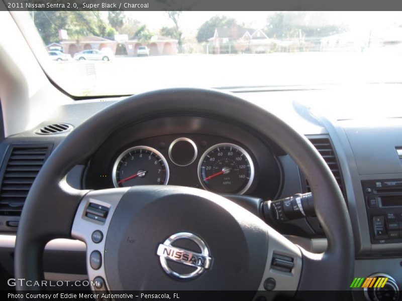 Super Black / Charcoal 2011 Nissan Sentra 2.0