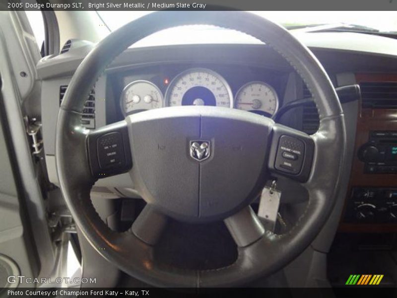 Bright Silver Metallic / Medium Slate Gray 2005 Dodge Durango SLT