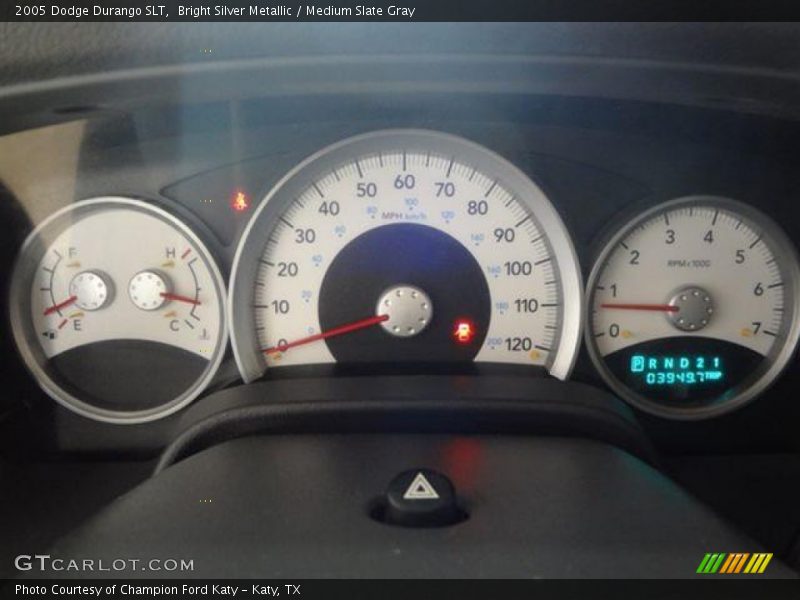 Bright Silver Metallic / Medium Slate Gray 2005 Dodge Durango SLT