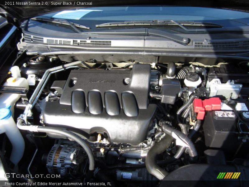 Super Black / Charcoal 2011 Nissan Sentra 2.0