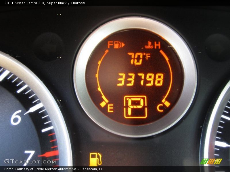 Super Black / Charcoal 2011 Nissan Sentra 2.0