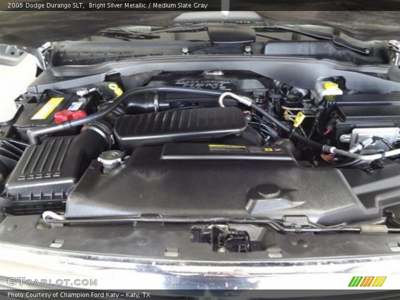 Bright Silver Metallic / Medium Slate Gray 2005 Dodge Durango SLT