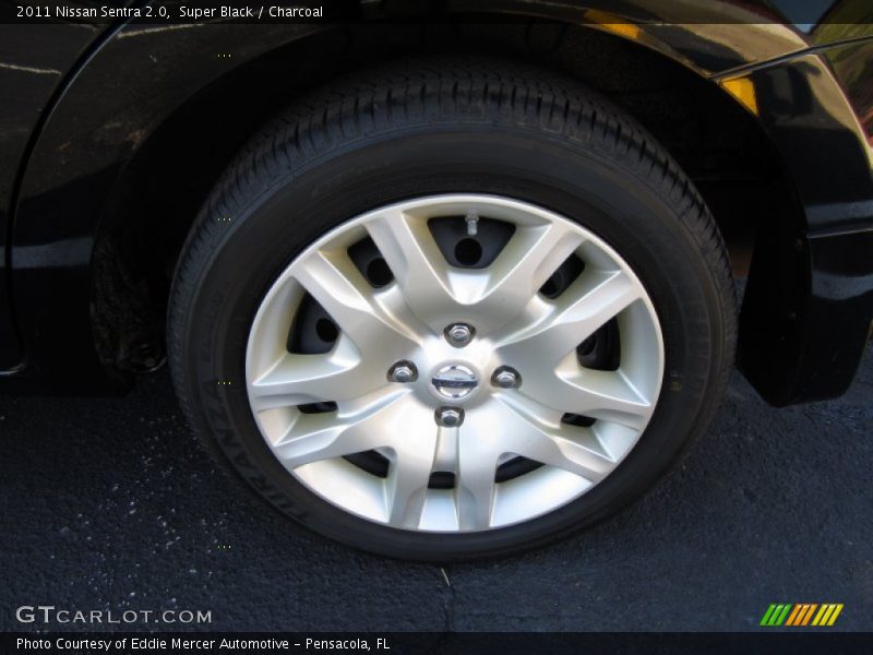 Super Black / Charcoal 2011 Nissan Sentra 2.0